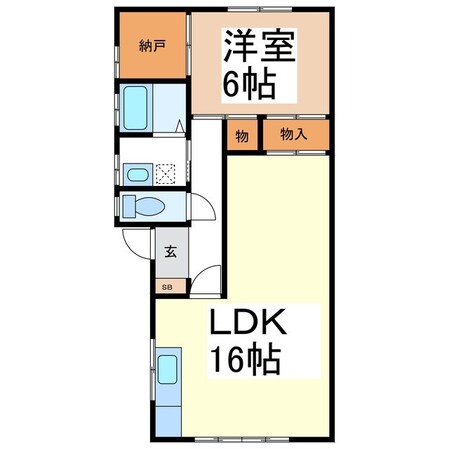 サンビレッジあいの物件間取画像